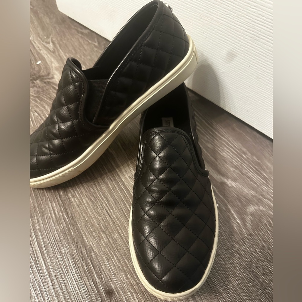 Steve Madden Quilted Slip-On Sneakers